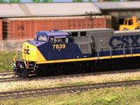 Video of the Atlas HO scale GE Dash 8-40CW diesel with sound