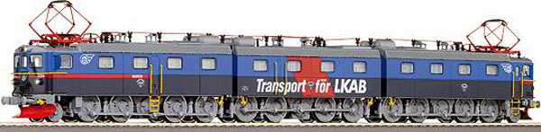 Three-unit side-rod drive 1-D+D+D-1 electric locomotive