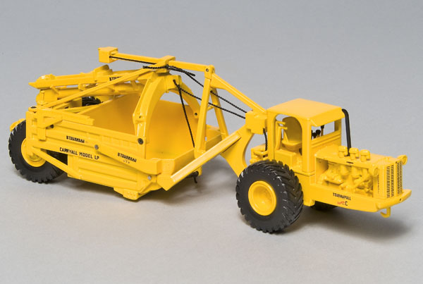 LeTourneau Super C Tournapull with LP Carryall Scraper