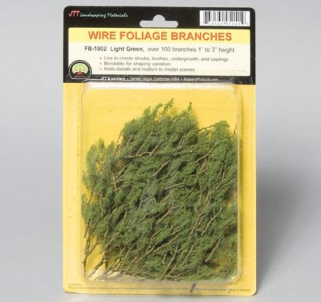 Wire foliage branches