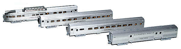 California Zephyr passenger cars