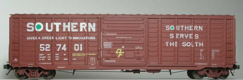 Pullman-Standard 50-foot waffle-side boxcar