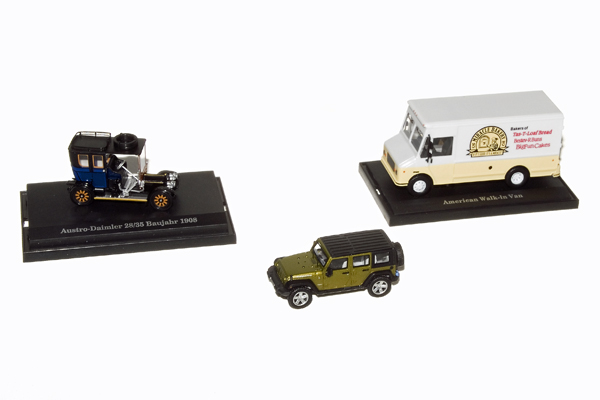 Assorted vehicles