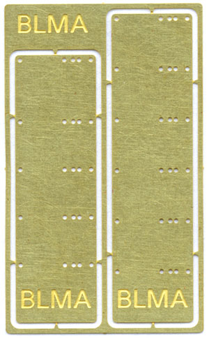 Grab iron drill template
