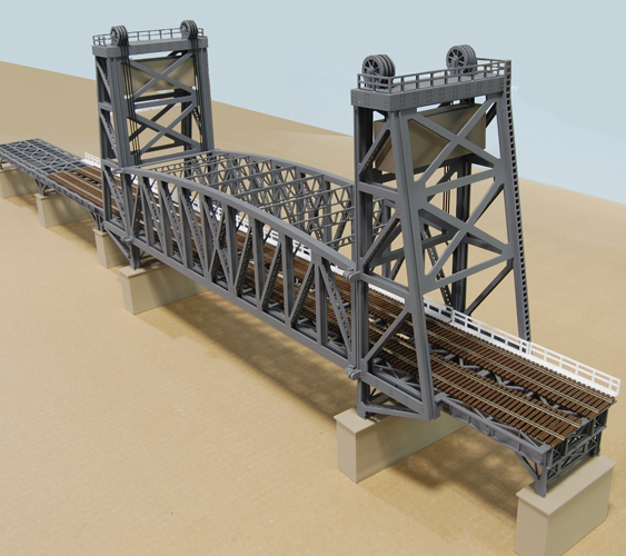 Vertical lift bridge