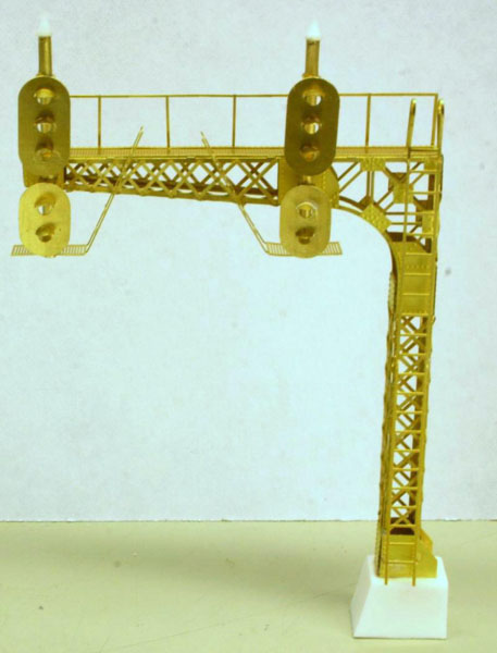 Cantilevered signal tower