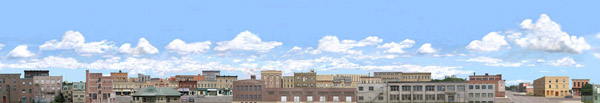 Midtown photo backdrop