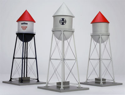 200,000-gallon water tower