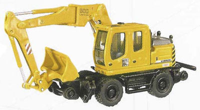 Libherr A900C rail and road bucket loader