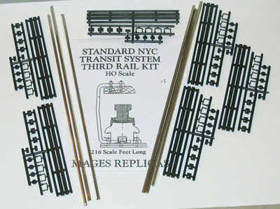 Third rail for commuter and subway lines