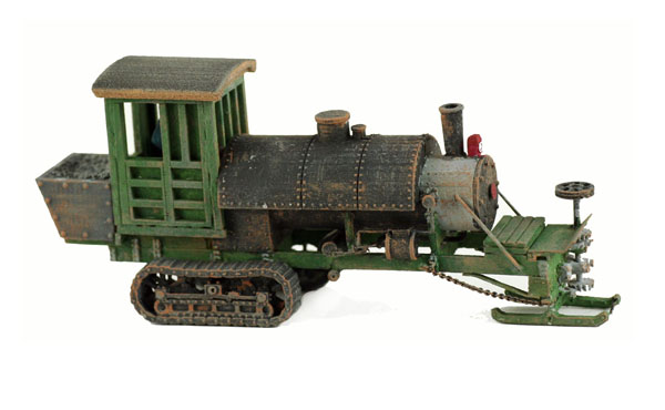 Lombard log hauler engine