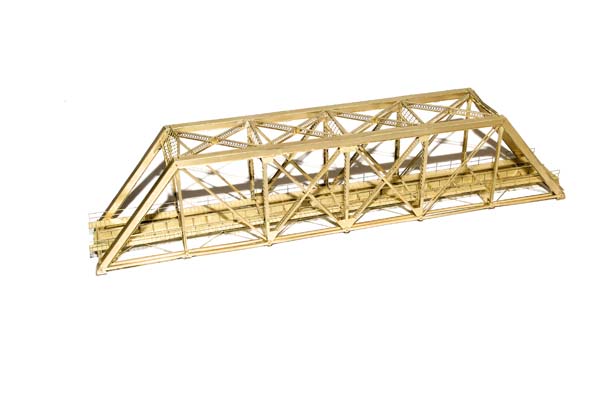 Pratt pin-connected through-truss bridge