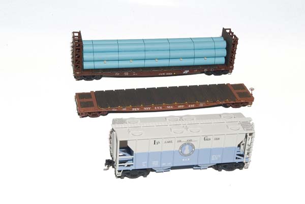 General Steel Casting Co. (GSC) 48-foot bulkhead flatcar, GSC 53'-6