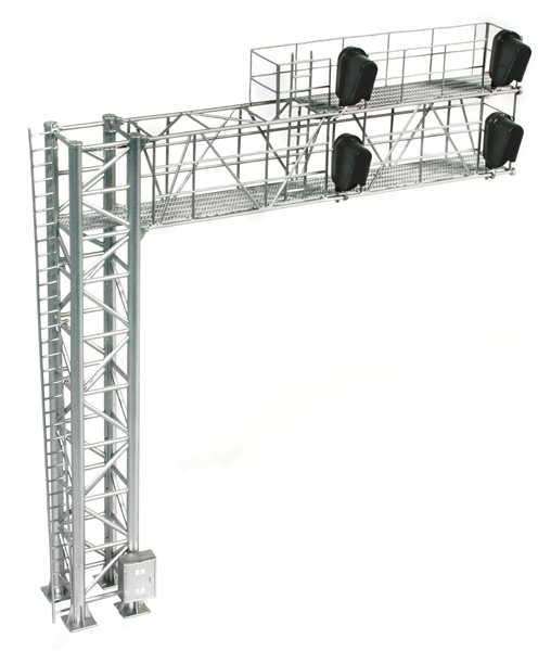 Modern cantilever signal bridge