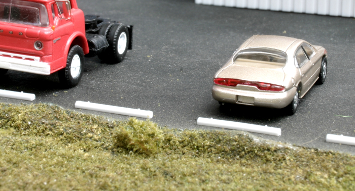 Concrete automobile stops