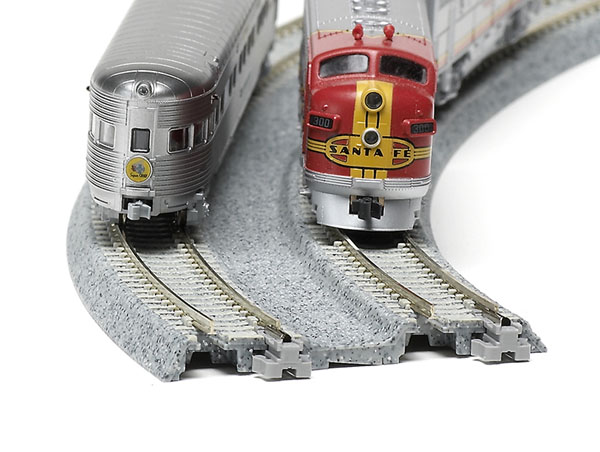 KATO N Gauge 24-828 Unitrack Double Track Power Cord 2pcs Model Train Railroad for sale online