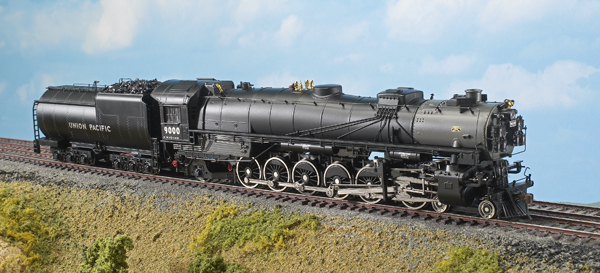 M.T.H. HO scale 4-12-2 steam locomotive