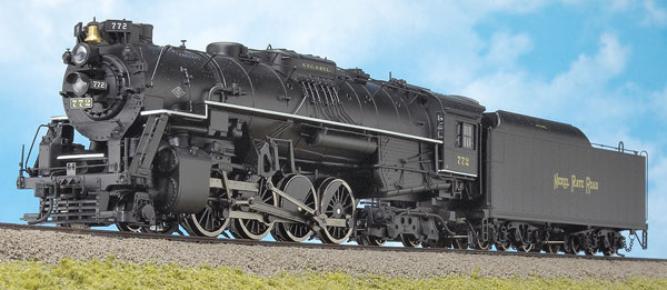 Walthers HO 2-8-4 Berkshire with sound