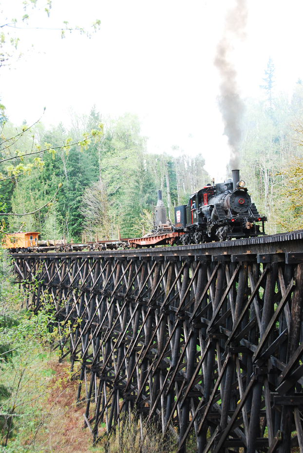 Mount Rainier Scenic Railroad back in operation sooner than predicted