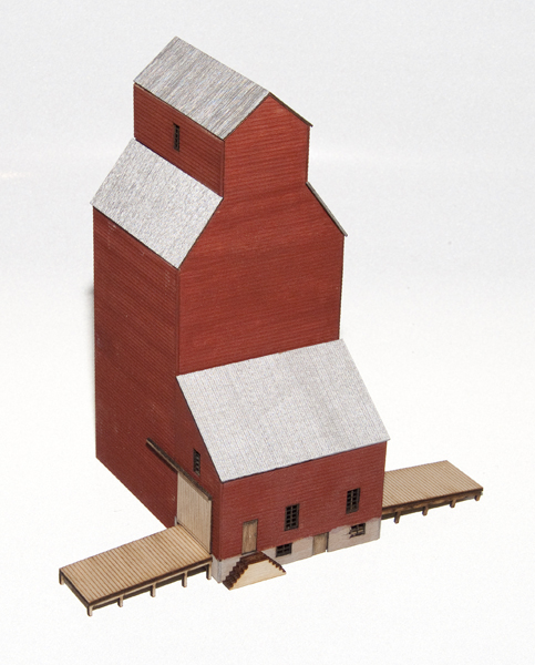 Osborn Model Kits N scale grain elevator