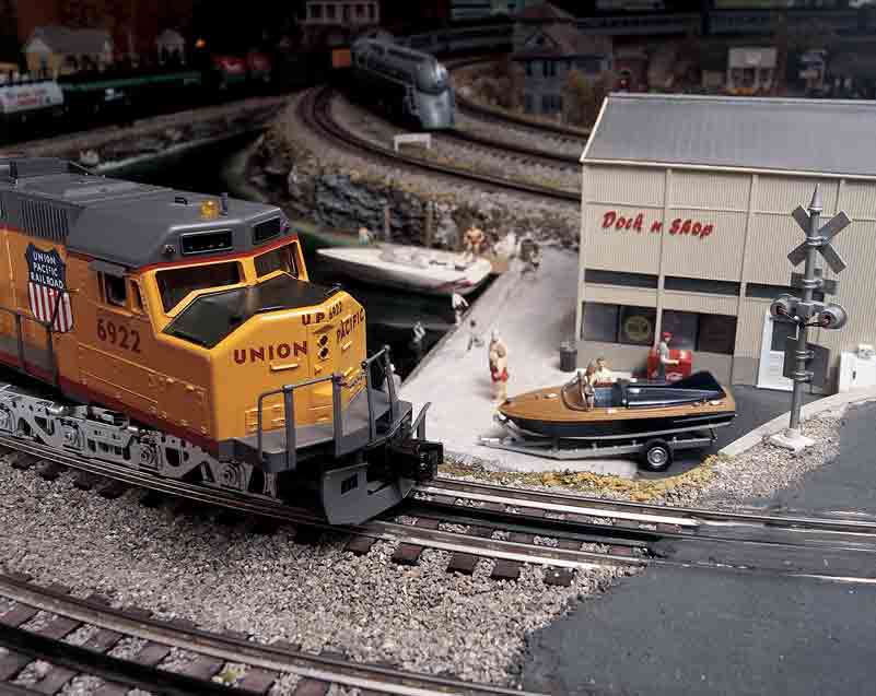 yellow model diesel next to structure