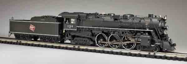 Milwaukee Road 4-6-4 by Weaver Models video