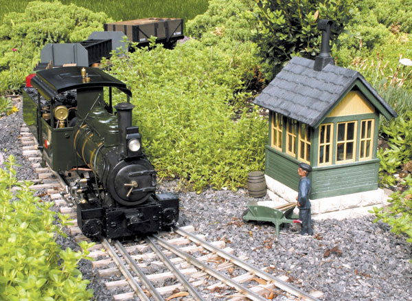 Designing a garden railway for live-steam locomotives