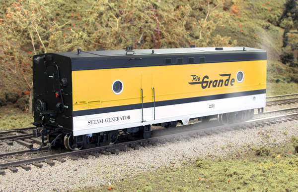 Rapido Trains HO steam generator car