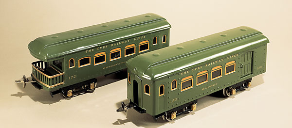 green model trains