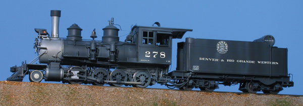 San Juan Car Co. On3 class C-16 Consolidation 2-8-0