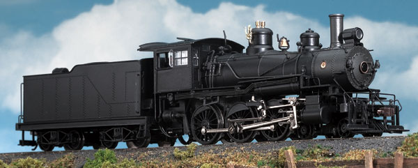 Bachmann's HO Baldwin 4-6-0 Ten-Wheeler steam locomotive