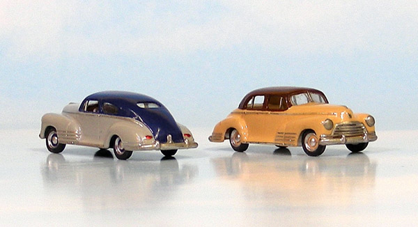 Sylvan HO scale 1946 Chevy sedan kits