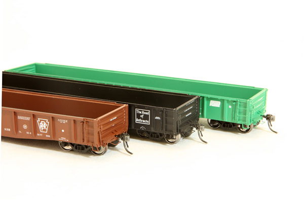 Tangent Scale Models HO scale American Car & Foundry, 52’-6” welded, 70-ton drop-end gondola