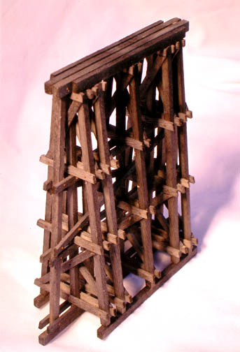 Hunterline Company N scale Timber Framed Pier