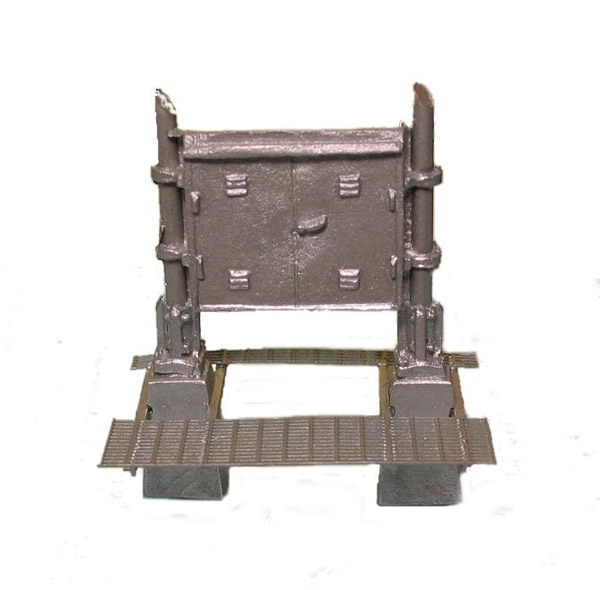 Tomar Industries HO scale Chesapeake & Ohio relay cabinet kit