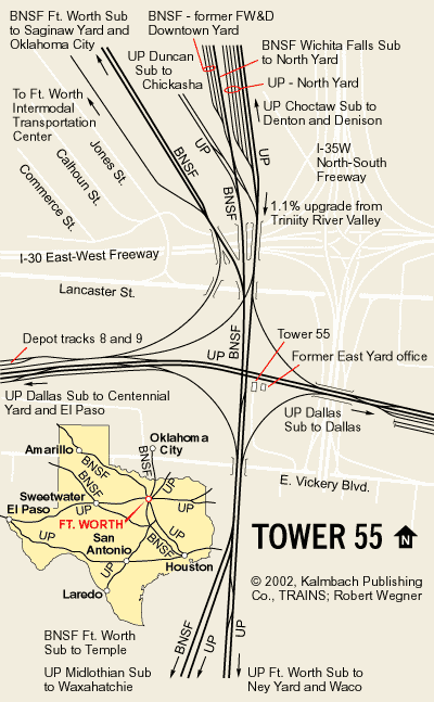 How Fort Worth was saved by the railroad