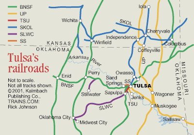 Tulsa overview map