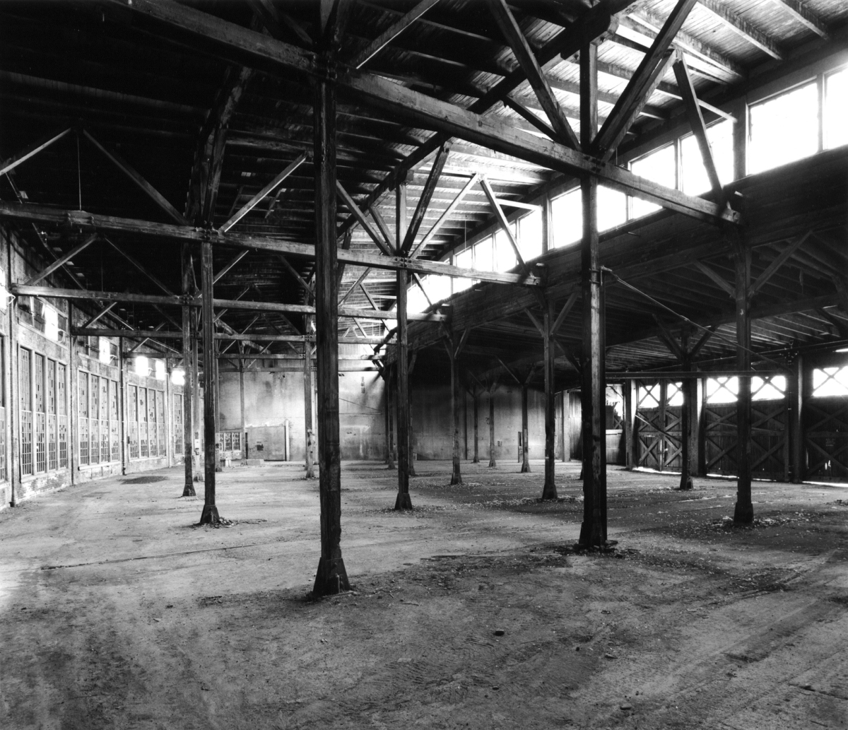 The railroad roundhouse is even more an anachronism than the heavy-timber barn, and perhaps even more emblematic of nostalgic times in U.S. history. The Evanston, Wyo., roundhouse stabled Union Pacific steam locomotives for decades, nearly fell to ruin, and is now being converted into a modern convention center, naturally with railroad theme.