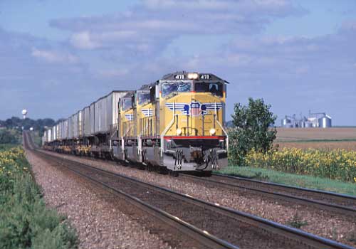 Union Pacific SD70M Creston, Ill.