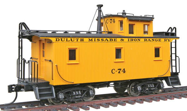 Walthers HO scale Duluth, Massabe & Iron Range wood caboose