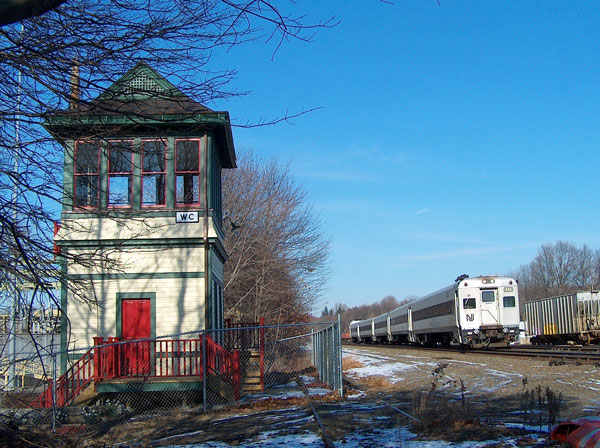 Erie Railroad WC tower