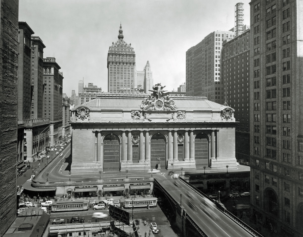 The terminal at the grand central station