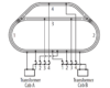 Powering layout with a cab control system