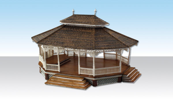Woodland Scenics HO scale grand gazebo