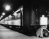 gt passenger cars parked at night