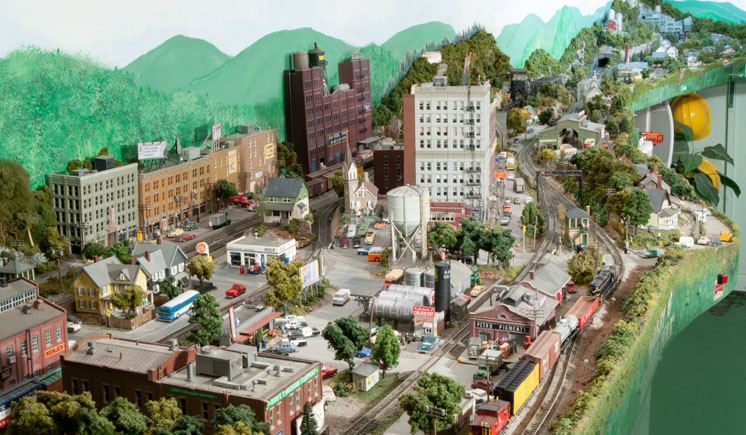 model railroad layout