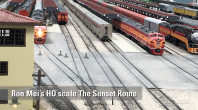 Video: HO scale Sunset Route