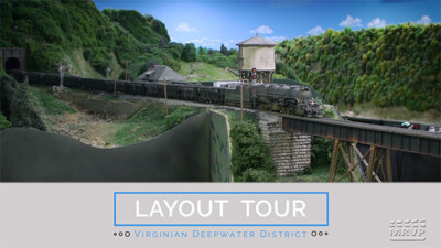 MRVP Layout Visit: Gerry Albers’ Virginian Deepwater District in HO scale