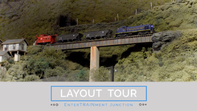 MRVP Layout Visit: Entertrainment Junction in Large Scale