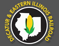 Decatur & Eastern Illinois Railroad logo